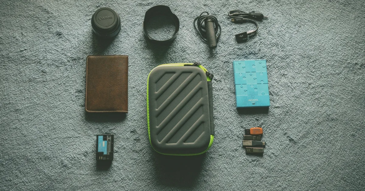 Packing cubes suitcase